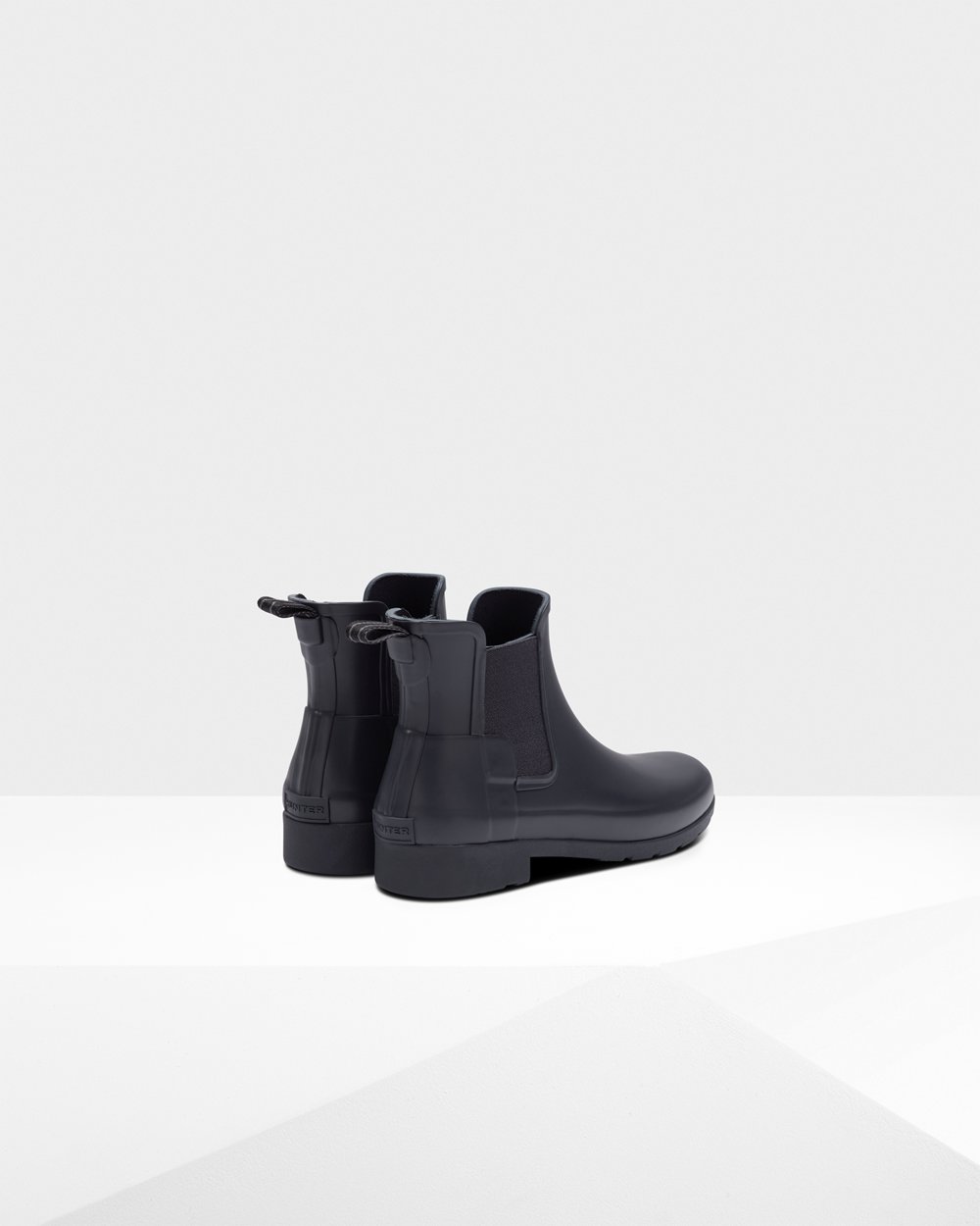 Chelsea Boots Dam - Hunter Refined Slim Fit - Marinblå - 935268-MTF